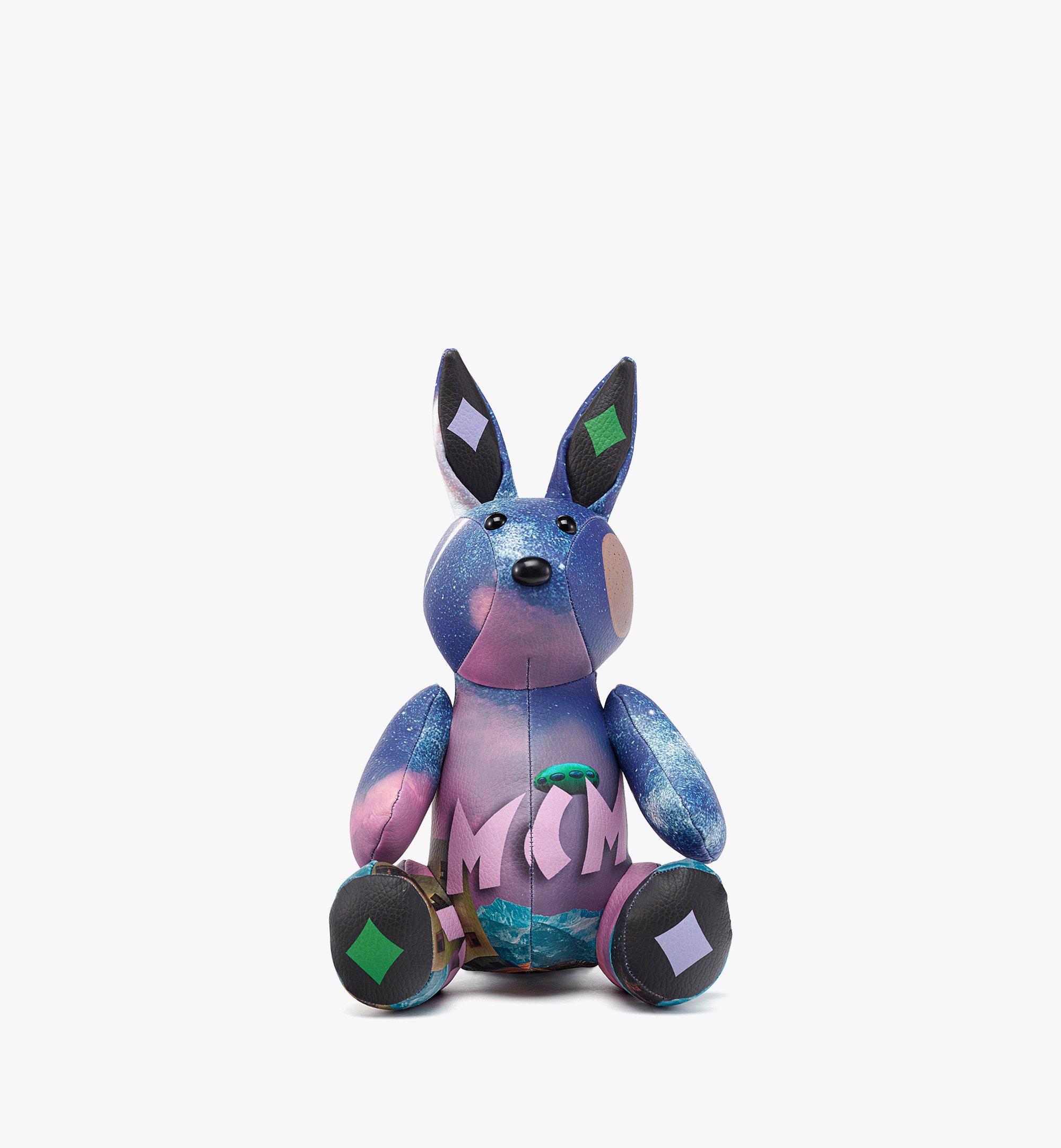 Peluche lapin MCM en Visetos rétro-futuriste 1